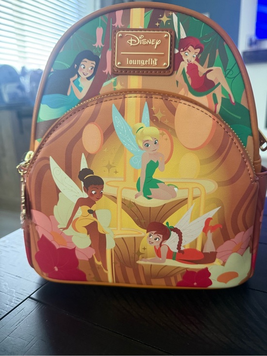 Loungefly Handbags - NWT Disney x Loungefly Tinker Bell Fairies Loungefly Mini Backpack
